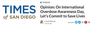 Times Of San Diego Features Op-Ed by Confidential Recovery CEO