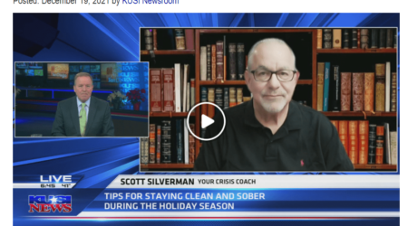 Scott H. Silverman on KUSI News on  Staying Sober During the Holiday Party Season